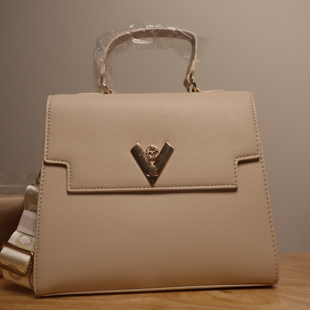 Valentino Orlandi Cream Satchel